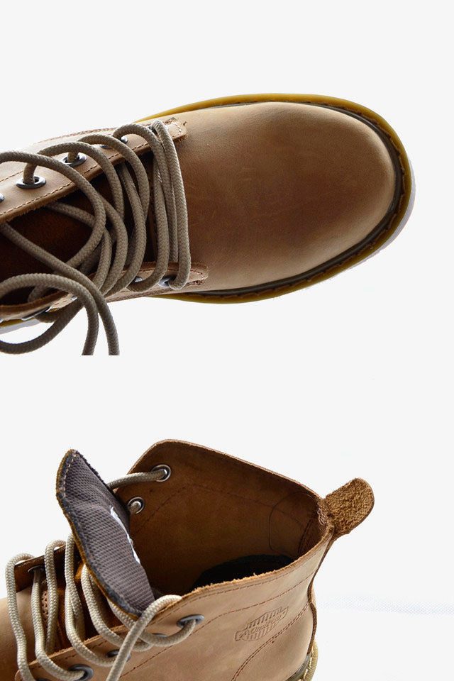 Casual Leather Doc Marten-støvler For Kvinner