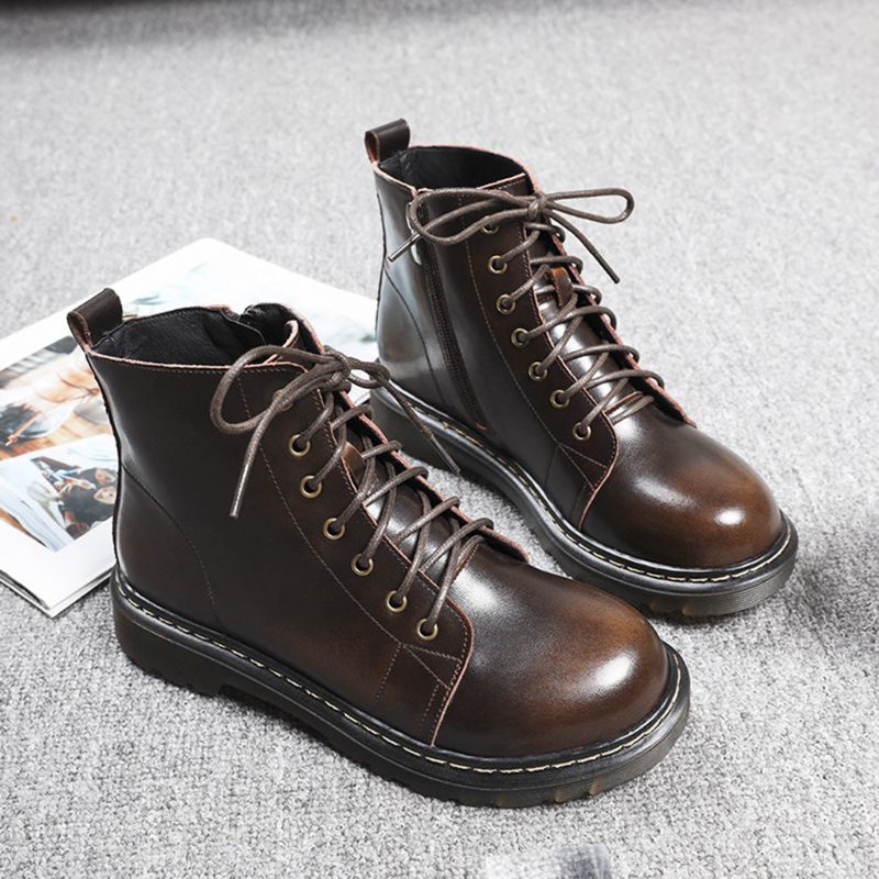 Høst Vinter Retro Litterær Martin Boots | Gave Sko