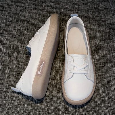 Casual Soft Dame Flate Sko Hvit 35-41 | Gave Sko