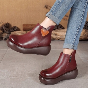 Dame Vanntett Platform Retro Boots 34-44 | Gave Sko