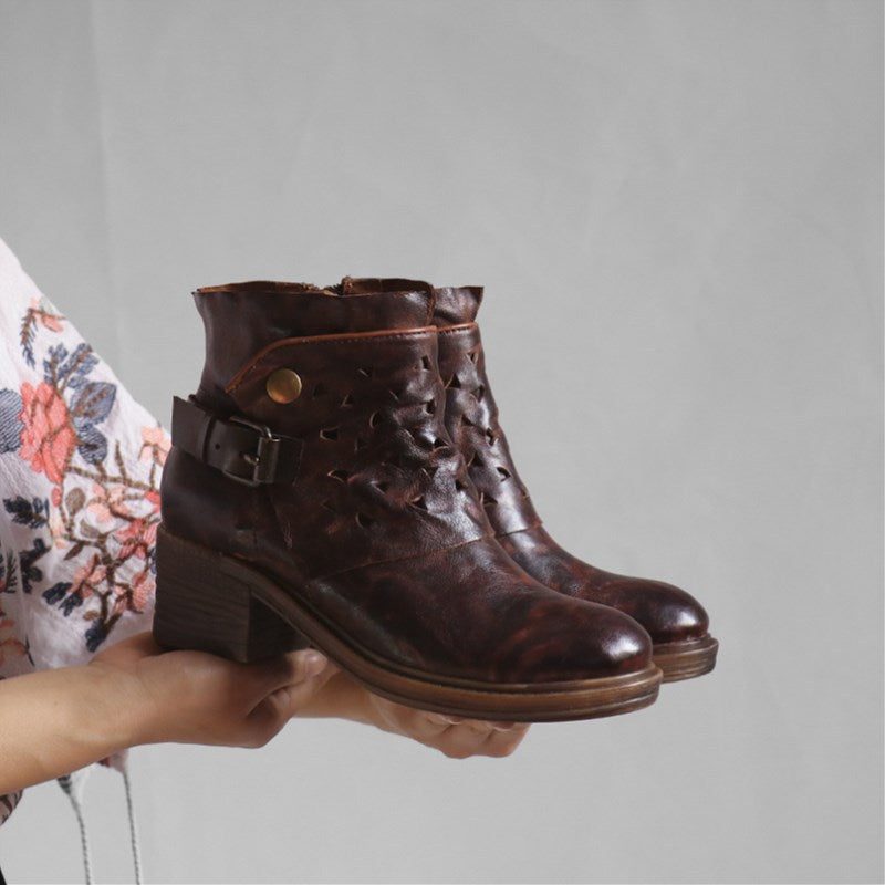 Distressed Handmade Retro Boots 35-41 | Gave Sko