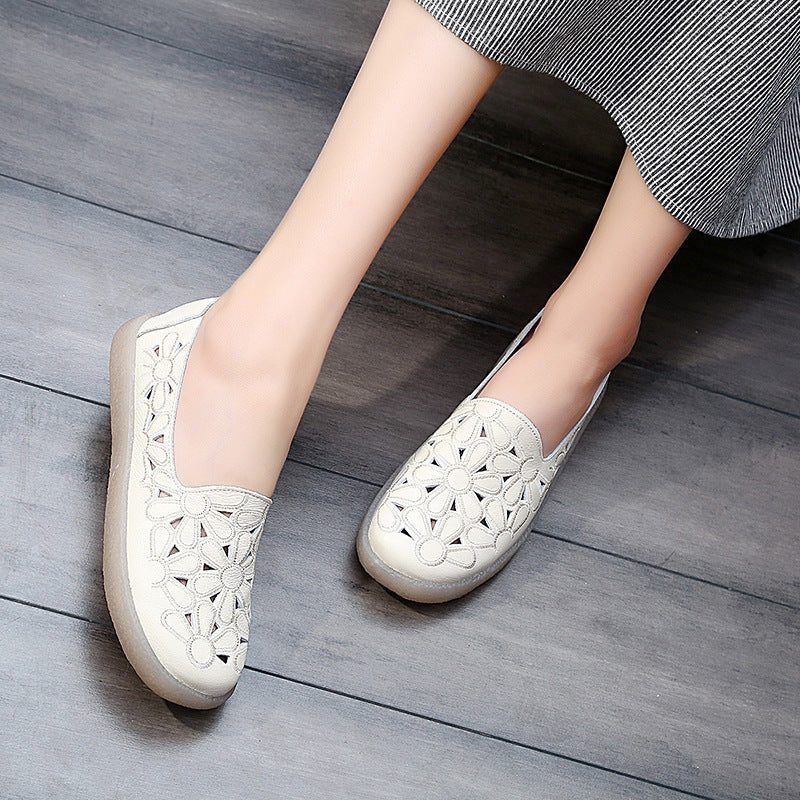 Hul Skinn Dame Casual Flat Sko 34-41 | Gave Sko