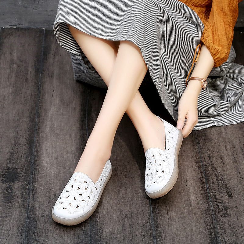 Hul Skinn Dame Casual Flat Sko 34-41 | Gave Sko