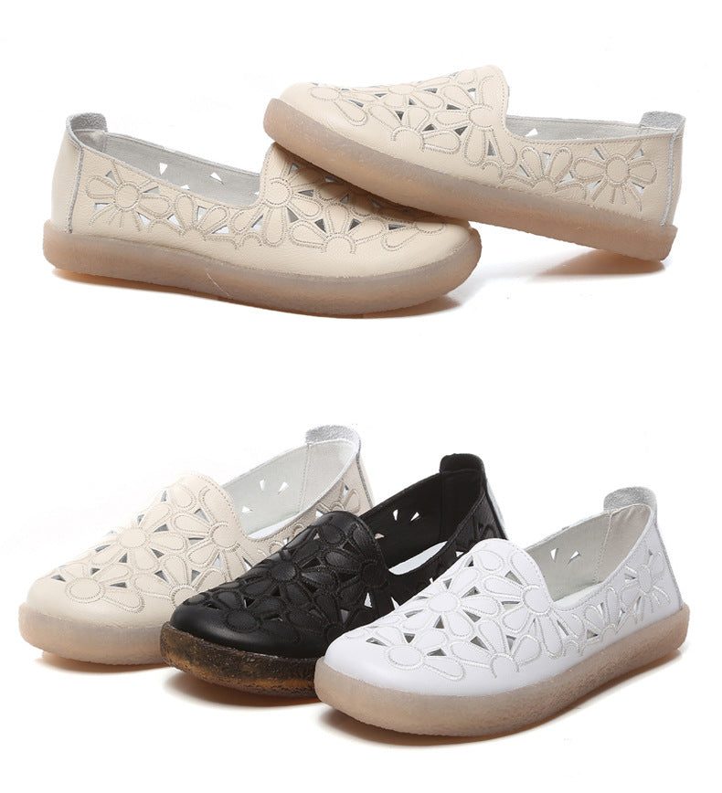 Hul Skinn Dame Casual Flat Sko 34-41 | Gave Sko