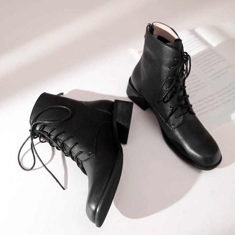 Winter Retro Handsome Short Boots 34-43 | Gave Sko