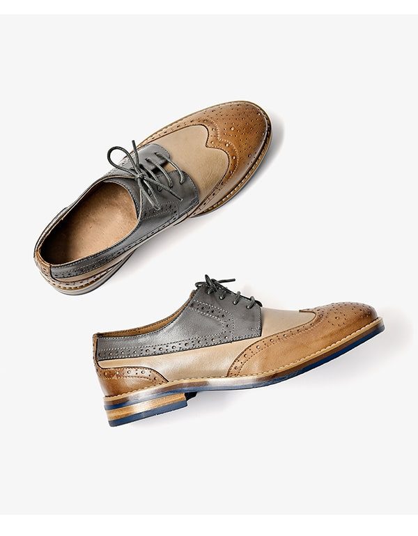 Brock British Vintage Oxford Sko For Kvinner