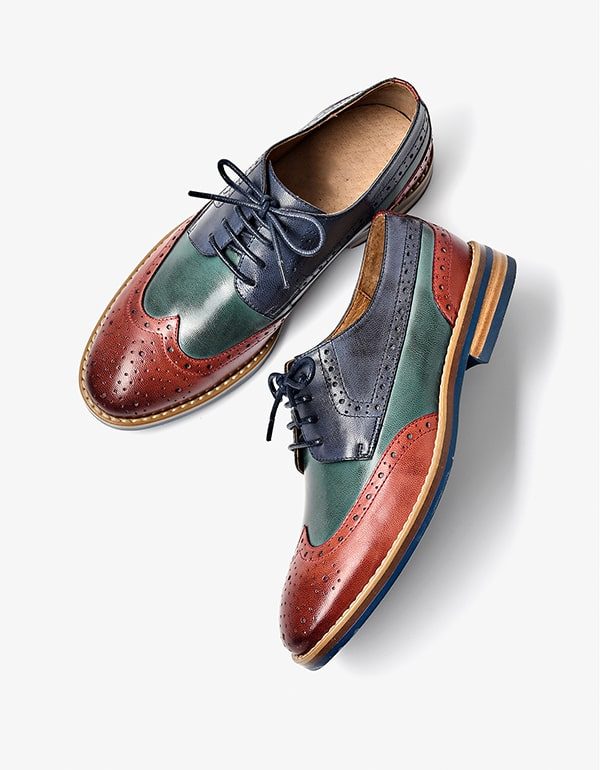 Brock British Vintage Oxford Sko For Kvinner