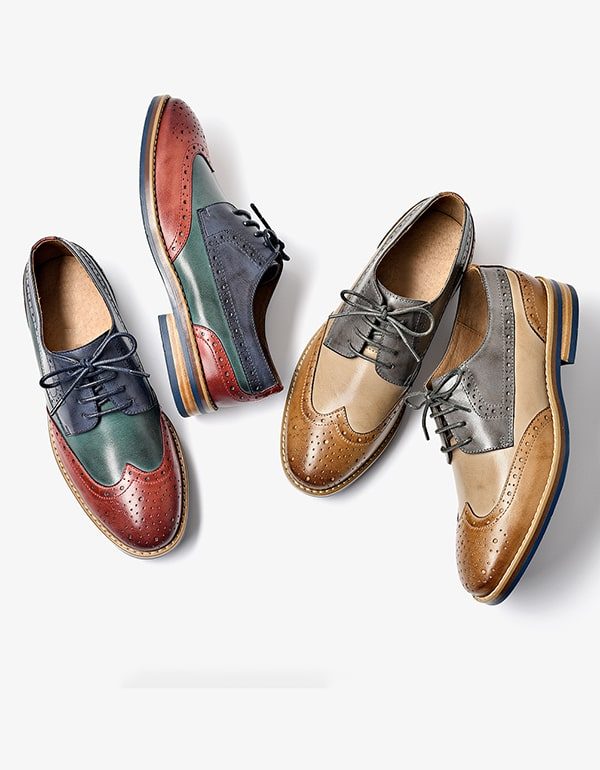 Brock British Vintage Oxford Sko For Kvinner