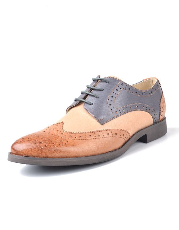 Vintage Brock Britiske Oxford-sko For Kvinner