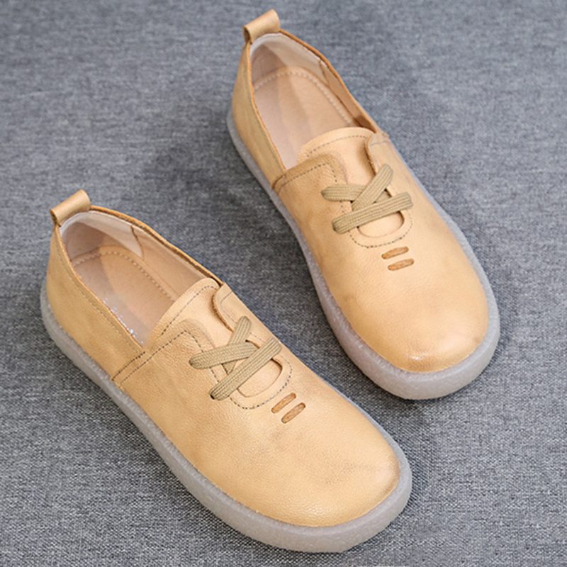 Cow Tendon Komfortable Casual Big Size Sko 34-43