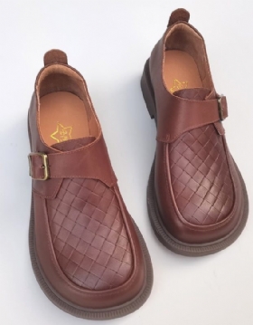 Bredt Hodespenne Retro Leather Loafers