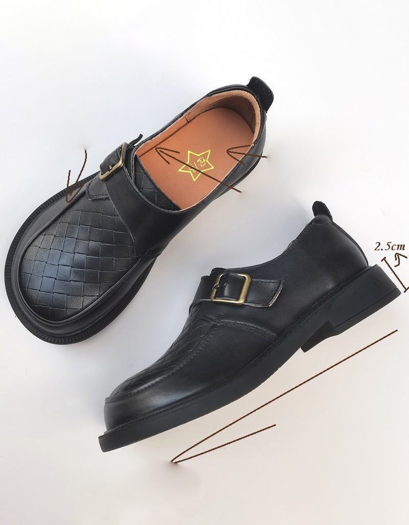 Bredt Hodespenne Retro Leather Loafers