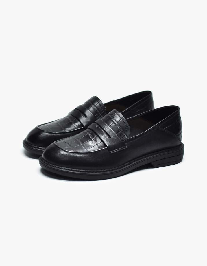 Håndlagde Vintage Komfortable Slip-on Loafers