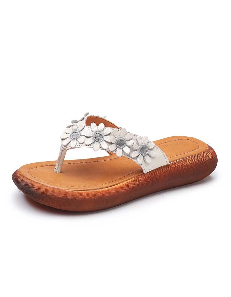 Flower Flip-flops Retro Strandtøfler