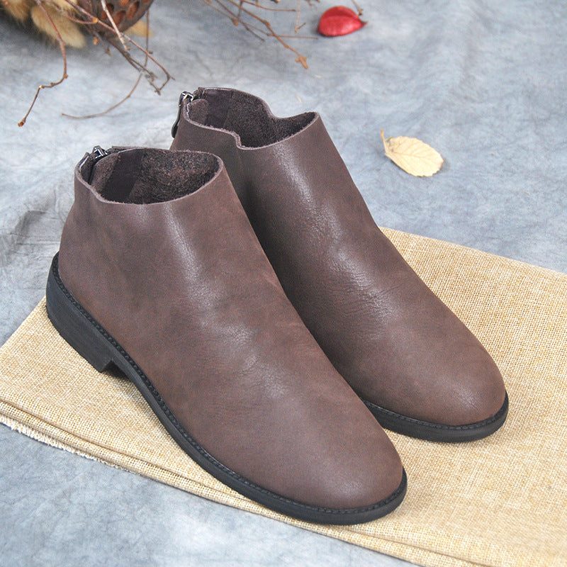 Chelsea Velvet Simple Casual Boots | Gave Sko