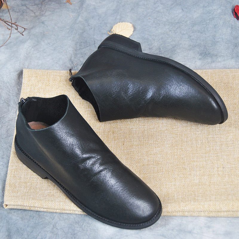 Chelsea Velvet Simple Casual Boots | Gave Sko