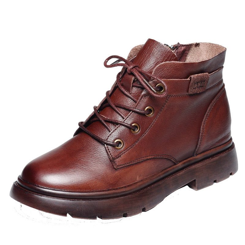 Retro Casual Komfortable Short Boots | Gave Sko