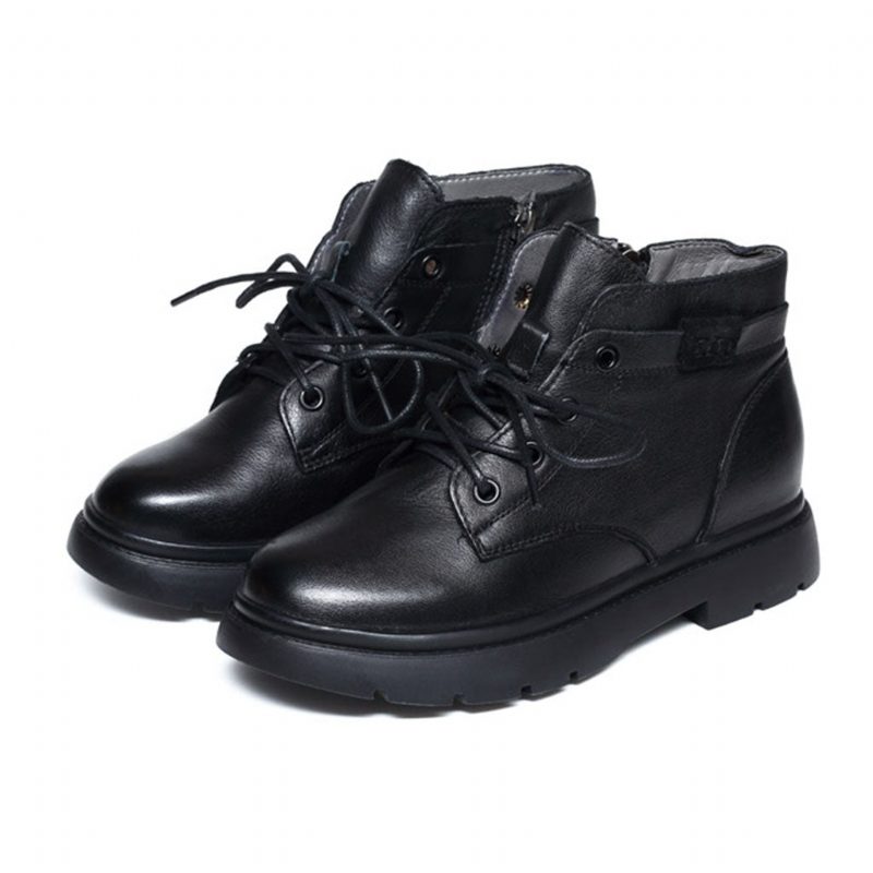 Retro Casual Komfortable Short Boots | Gave Sko