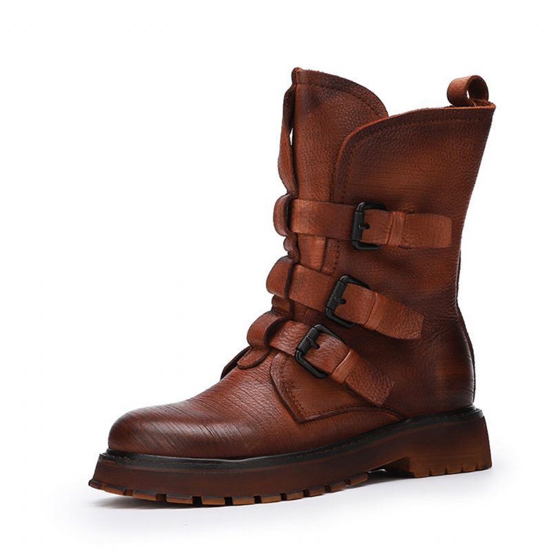 Retro Skinnspenne Martin Boots | Gave Sko