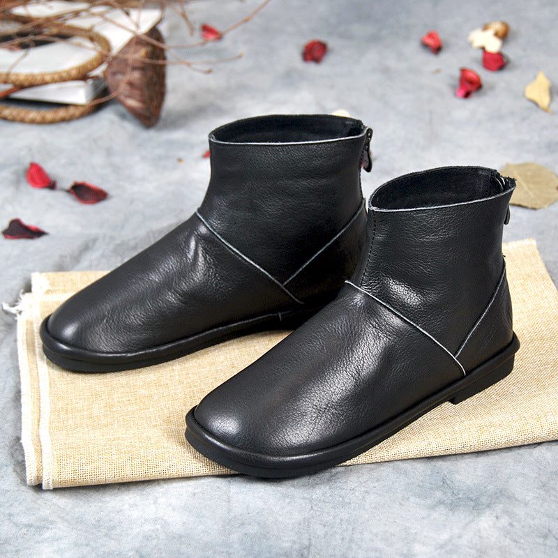 Retro Velvet Chelsea Boots-sort | Gave Sko