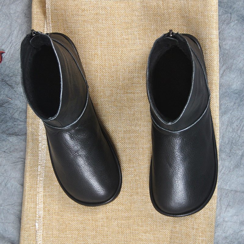 Retro Velvet Chelsea Boots-sort | Gave Sko