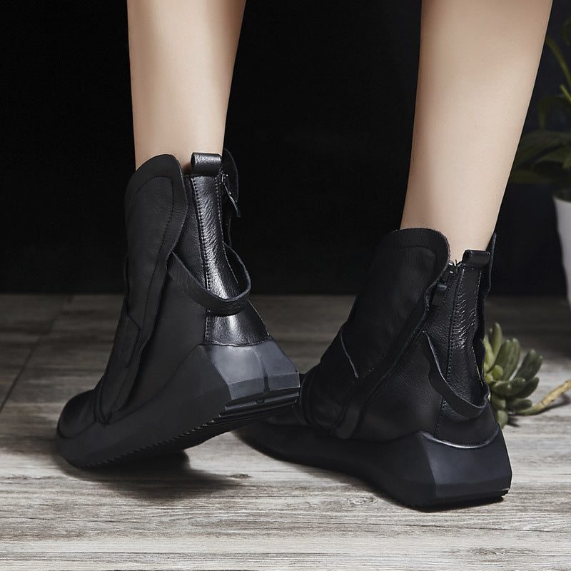 Wedge Casual Short Boots | Gave Sko