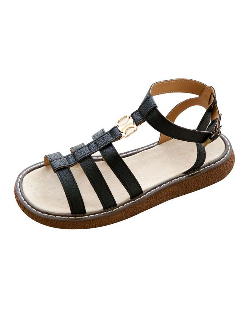 Håndlagde Retro Strappy Sandals Holiday