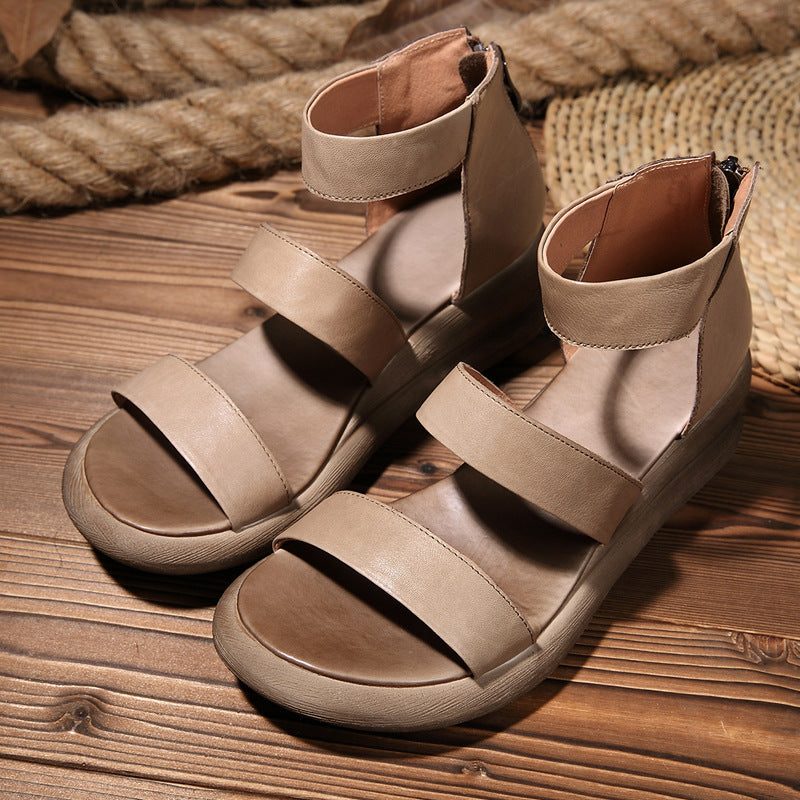 Summer Wedge Roman Sandaler