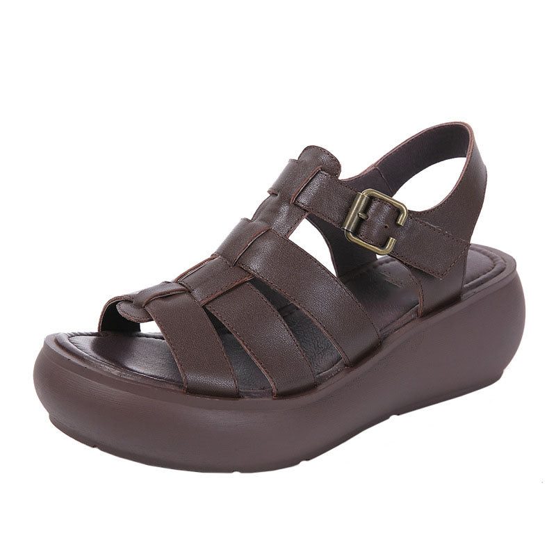 Summer Wedge Spenne Roman Sandaler