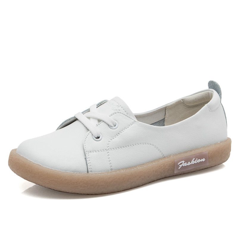 Casual Soft Dame Flate Sko Hvit 35-41 | Gave Sko