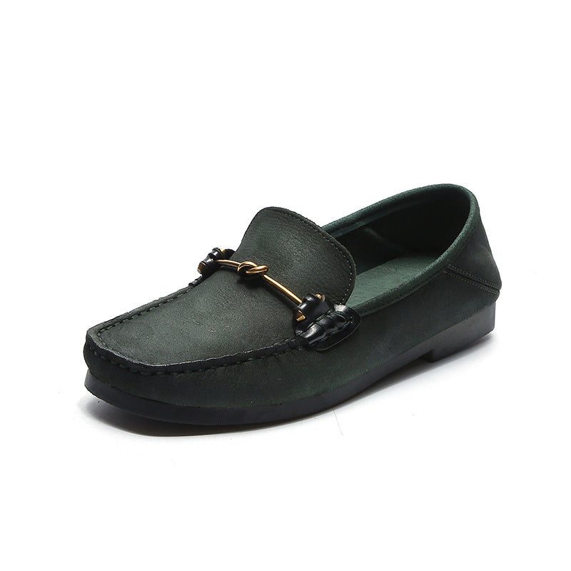 Enkle Uformelle Komfortable Flat Loafers