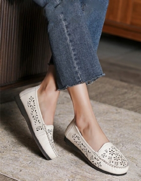 Retro Skinn Slip-on Comfy Loafers