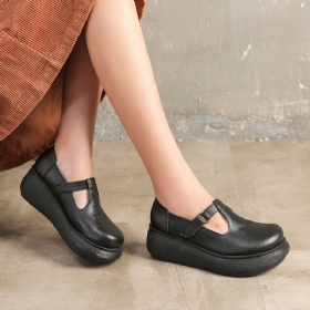 Spring Retro Wedge Waterproof Shoes | Gave Sko